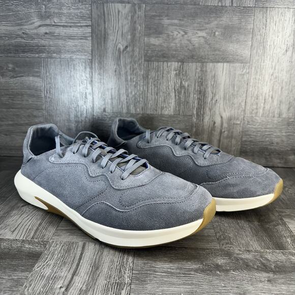 OluKai Koheo Men\'s Casual Comfort Shoes Suede Gray Size 14 main image 5